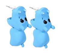 Gatuida Pendientes De Botón Con Diseño De Figuras Creativas y Divertidas, Acero Inoxidable, Para Mujer, Fiesta y Uso Diario, Diseño De Hipopótamo, Tamaño Pequeño