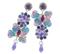 Gatuida Pendientes de Colgantes para Mujer Asimétricos Diseño Retro Coloridos Accesorios Joyas para Ocasiones Obsequios