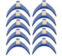 Gatuida Perchas para Palomas y Soportes para Jaulas De Pájaros 10 Piezas Grandes Madera y PP para Palomares y Jaulas, Accesorio Seguro para Loros y Aves Medianas, Superficie Lisa y Duradera