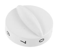 Gatuida Perilla de Termostato para Congelador y Mini Refrigerador, Diseño Resistente de Abs Diámetro de Orificio de 6mm, Adecuado para Cocina y Oficina