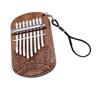 Gatuida Piano de Pulgar de Madera de Teclas Kalimba para Principiantes Instrumento Pequeño para Tocar Casa o Viajar