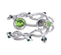 Gatuida Piercing de Ombligo de Acero Inoxidable 316 Diseño Serpiente Colgante para Mujer Aro Hipoalergénico Joyería Corporal para Uso Diario Fiestas y Discotecas
