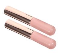 Gatuida Pinceles de Labios de Silicona Portátiles Fácil Uso y Limpieza 2 Piezas Corrector y Difuminador Funda, Aplicadores para Maquillaje de Labios para Mujer