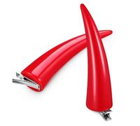 Gatuida Pinzas Cabello De Cosplay Cuernos Demoníacos Rojas, 2 Piezas, Tamaño Pequeño, Ligeras y Resistentes, Para Fiestas De Halloween y Disfraces, Ideales Para Jóvenes y Adultos