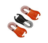 Gatuida Pinzas Cabello de Plátano Clásicas 6 Pcs Tamaño Medio Clip Flexible Plástico Negro y Marrón para Mujeres Sujetar Coleta Peinados Casuales y Formales