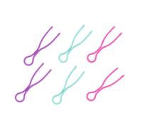 Gatuida Pinzas de Bobina de Costura de Plástico para Organizador de Hilo, Clips de Bobina Multicolor, Resistentes y Compatibles Mayoría de Carretes, Ideales para Costura Doméstica