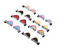 Gatuida Pinzas Pelo Orejas de Gato Decorativas 16 Piezas Multicolor Tamaño Pequeño para Mujer y Niñas Uso Diario Fiesta y Celebración