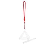Gatuida Pirámide Cantora de Cuarzo para Terapia de Sonido Forma de Pirámide, Set de 2 Piezas para Meditación y Relajación Profunda Estilo Aleatorio