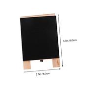 Gatuida Pizarra de Madera Doble Cara para Escribir Diseño Vertical Portátil Letrero Mini para Decoración y Señalización Restaurantes Bodas y Fiestas