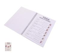 Gatuida Planificador Guía Visual Completa en Silla de Yoga para Mujeres y Programa Gradual de Estiramientos en Papel y Personas Mayores para Yoga en Posición Sentada en Casa