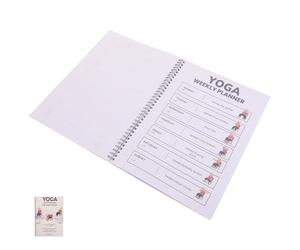 Gatuida Planificador Guía Visual Completa en Silla de Yoga para Mujeres y Programa Gradual de Estiramientos en Papel y Personas Mayores para Yoga en Posición Sentada en Casa