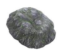 Gatuida Plataforma Flotante de Resina para Tortugas Roca Decorativa para Acuarios Plataforma de Baño Solar para Reptiles Isla de Descanso Realista para Tortugas Acuáticas