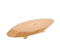 Gatuida Plato de Sushi de Madera Maciza para Servir, Elegante | Superficie Lisa y Pulida, Uso para Frutas y Aperitivos, Adecuado para Catering y Fotografía de Comida