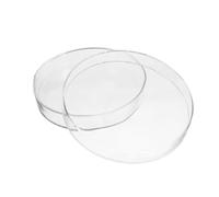 Gatuida Platos de Petri de Vidrio Borosilicato Pulg con Tapa Esterilizables para Celular y Microbiología Platos Transparentes para Investigación y Educación