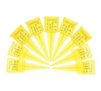 Gatuida Pluviómetro para Exteriores de 38 CM Medidor de Lluvia de Plástico Resistente Vaso Recolector para Jardín y Césped Dispositivo de Medición Precisa para Riego y Estudio