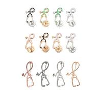 Gatuida Prendedores De Aleación Forma De Estetoscopio, 12 Unidades Multicolor, Accesorios Para Médicos, Parteras y Estudiantes De Medicina, Para Destacar En Cualquier Ocasión