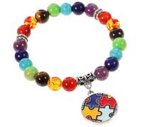 Gatuida Pulsera de Yoga Piedras Naturales Cómoda para Niñas y Mujeres para Meditación y Ejercicios de Yoga