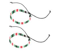 Gatuida Pulsera Keffiyeh Palestina Trenzada de Cuerda de Algodón y Hilo Encerado Ajustable para Hombres y Mujeres Uso Diario Artesanal Estilo Único