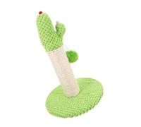 Gatuida Rascador Gatos Cactus Alto de Sisal Natural Resistente Reutilizable para Interiores Diseño Atractivo y Seguro para Ejercicio y Salud Felina