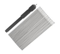 Gatuida Recambios Para Plumas De Tatuar y Carcasa Negra, Juego De 21 Piezas, Tamaño Estándar, Para Tatuadores Profesionales, Uso Estudios De Tatuaje