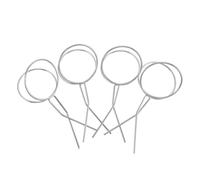 Gatuida Recogedor de Balones de Golf Clip Fijo Acero Inoxidable 4 Unidades Ligero y Resistente para Campos, Práctica y Entrenamiento de Golf Accesorios para Golfistas