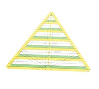 Gatuida Regla de Costura Acrílica Portátil para Patchwork Plantilla de Quilting Multifuncional Herramienta Resistente para Proyectos de Tela y Bordado Diseño Fácil de Usar para