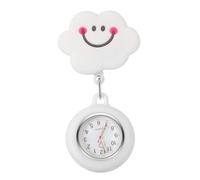 Gatuida Reloj De Bolsillo para Enfermería Diseño Telescópico, Material De Silicona Antidesgaste y Uso Cómodo para Profesionales y Estudiantes De Medicina