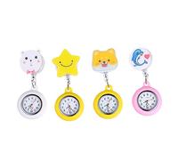 Gatuida Reloj De Enfermera Clip Extensible Reloj De Bolsillo De Enfermera De 4 Piezas Tamaños 5 13 15 19 Práctico y Estudiantes Diseño Funcional y Duradero