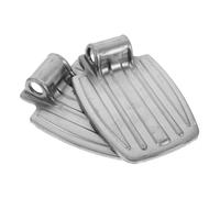 Gatuida Reposapiés de Metal Grueso para Diseño Ampliado y Resistente Fácil Instalación Soporte Estable para Adultos Accesorio Confiable para Movilidad