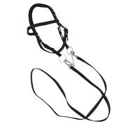 Gatuida Rienda de Nailon Negro para Caballos Pequeños y Jóvenes, Control Excelente y Cómoda, Adecuado para Entrenamiento y Equitación Segura