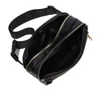 Gatuida Riñonera de Moda para Mujer Negra, Bolsa de Cintura Multifunción Ajustable, Material Duradero, Riñonera Deportiva para Senderismo y Ciclismo, Bolso Cinturón Compacto para Viaje y Uso Diario