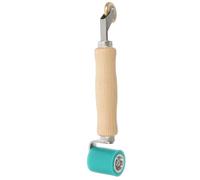 Gatuida Rodillo de Goma Doble Cabeza para Sellado de Juntas Herramienta Portátil para Soldadura de PVC Techos Rodillo Manual Ligero y Compacto para Instalación