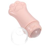 Gatuida Rodillo de Masaje Facial Forma de Pata de Gato para Mujeres 1 Unidad Tamaño Compacto Color Rosa Cuarzo Masajeador para Ojos Cuidado Piel y Reducción de Hinchazón