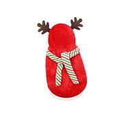 Gatuida Ropa Navideña para Mascotas Disfraz de Fiesta Divertido para Perros Traje de Navidad Camiseta y Pañal para Celebraciones de Fin de Año