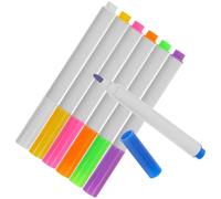 Gatuida Rotuladores Borrables para Pizarra de 7 Piezas Agarre Cómodo y Tinta que No se Desvanece, Ideales para Oficina y Notas de Escritura