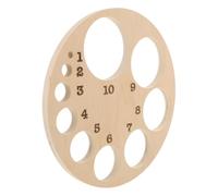 Gatuida Rueda de Posición Fetal Modelo Didáctico Tabla de Dilatación Cervical Hueca de Madera Herramienta Educativa para Educación Científica para Clases de Preparación al Parto