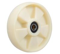 Gatuida Ruedas Giratorias para Transpaleta Manual de Nylon con Rodamientos de Bolas Repuesto Resistente para Camión de Carga y Elevadora Soporte Alta Capacidad para Almacén y Logística