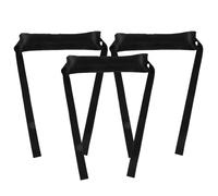 Gatuida Rulos sin Calor para Cabello Largo, 3 Piezas Jumbo Negros, Cintas Suaves para Ondas Voluminosas y Rizos Nocturnos sin Daños, Accesorios Flexibles para Mujeres y Niñas