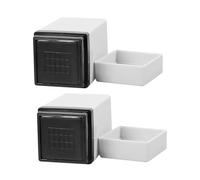 Gatuida Sello de Acorde para Guitarra y Ukulele 2 Piezas, Material Abs y Goma, Fácil de Reemplazar y Resistente a Deformaciones, Adecuado para Practicar Acordes
