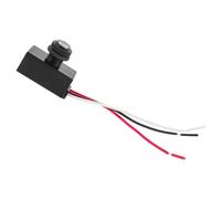 Gatuida Sensor crepuscular para iluminación exterior - Interruptor fotoeléctrico - Sensor de luz fotocélula cableado - Fotocélula compatible con la mayoría de luminarias exteriores