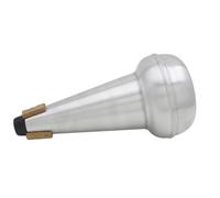 Gatuida Silenciador de Aluminio de y Aleación para Trombón en Largo Tenor Accesorio Musical para Práctica Silenciosa Función de Afinación y Mejora Calidad del Sonido Casa