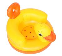 Gatuida Silla Inflable Forma de Pato Asiento Cómodo para Sala de Estar para Recién Nacidos Material Resistente Silla Inflable para Bebés