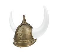 Gatuida sombrero de cuerno de vikingo chicas con casco vikingo disfraz vikingo hombre sombreros vikingos hombres disfraz vikingo adulto disfraz de casco de cuerno vikingo el plastico