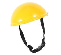 Gatuida Sombrero De Mascota para De Punto Sombrero Gracioso Orejas Decorativo Pequeño Protección Sombrero De Seguridad Cachorro Perro De Gato Protector Sombrero De Gato Yellow El Plastico