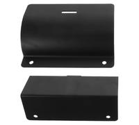 Gatuida Soporte de Pared Negro de Acero Inoxidable Gancho Inclinado y Fijación Dual y Ahorro de Espacio para Escalera para Taller