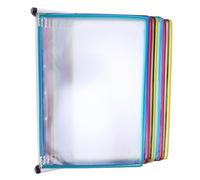 Gatuida Soporte de Pared para Folletos A4 10 Páginas Expositor Colgante de Hierro y PVC Resistente Organizador de Archivos para Oficina y Ferias Que Ahorra Espacio y Facilita Acceso