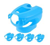 Gatuida Soporte Fijo para Aves para Alimentación De Medicamentos Plástico Resistente Tamaño Estándar Uso En Palomares Aves De Carrera y Mascotas