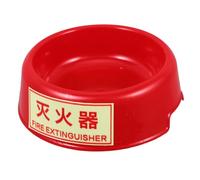 Gatuida Soporte Para Extintor De Incendios Plástico Nocturno 1 Kg Base De Soporte Resistente Montaje Sencillo y Rápido Organizador Versátil Para Extintores Adecuado Hogar y Vehículos