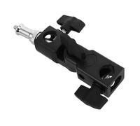 Gatuida Soporte para Flash con Adaptador de Reflector para Paraguas Abrazadera Ajustable para Trípode Montaje Estable para Fotografía Profesional y Difusión de Luz