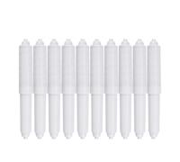 Gatuida Soporte para papel higiénico, 2/10 piezas de soporte para papel higiénico, varilla de repuesto de plástico con resorte